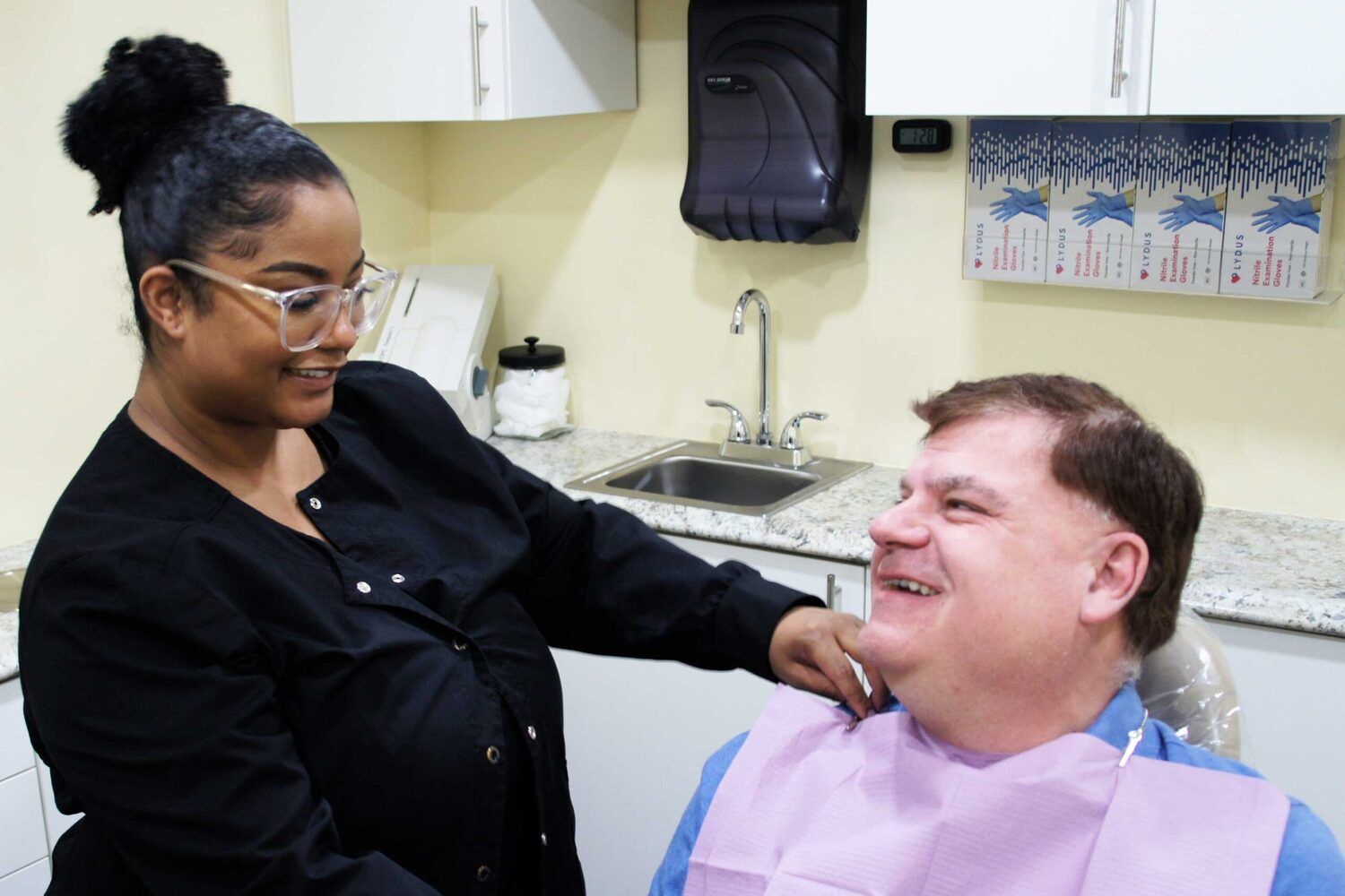 audubon---dr-staff-patients-04 MD clinton problems we treat audubon dental center